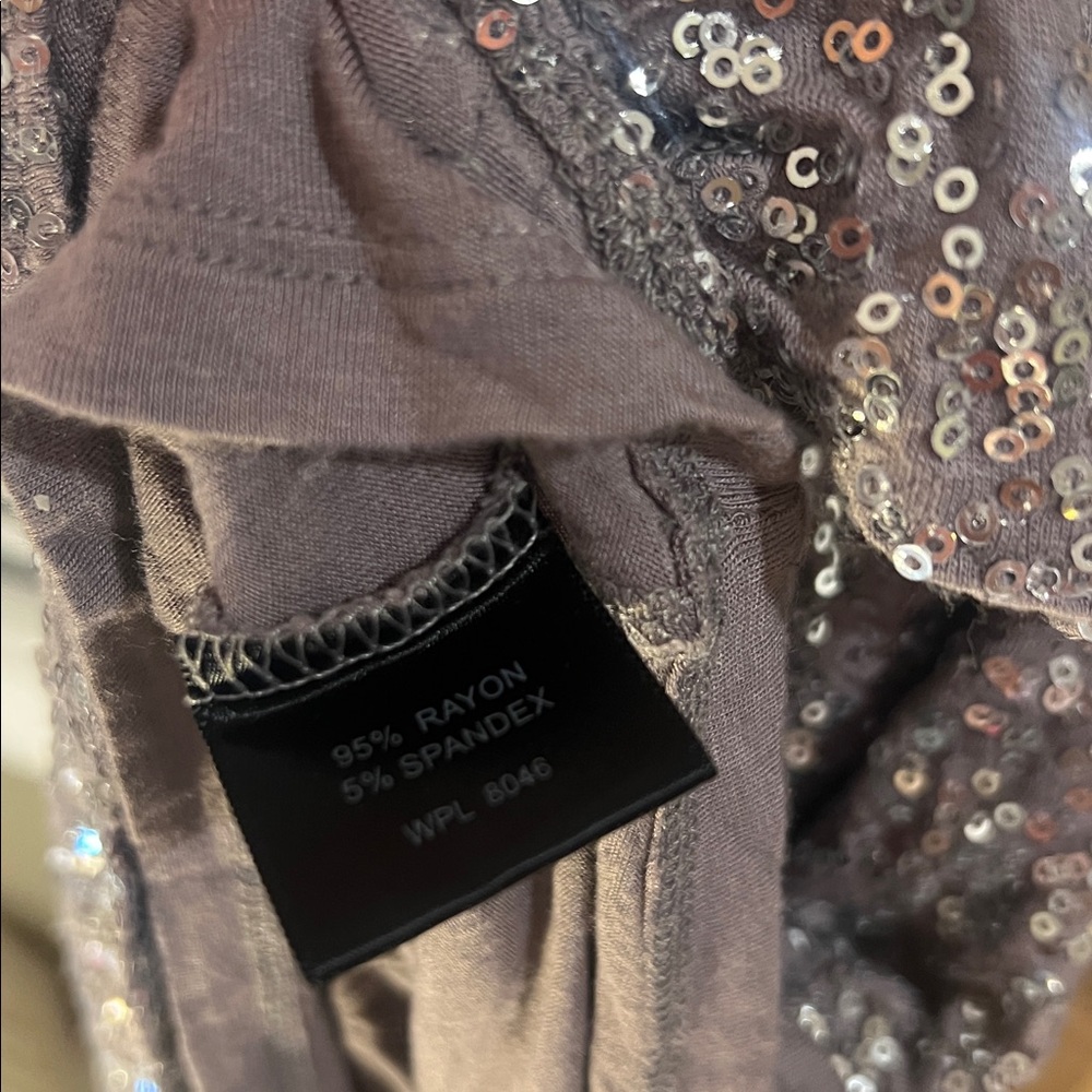 Vintage Y2K Silver Sequin Disco Rave Cami - Picture 13 of 13